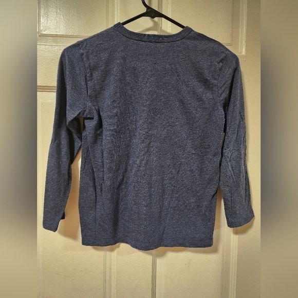 Children's Place graphic Best Nephew Ever shirt blue Size Medium 7/8 long sleeve - Picture 3 of 5